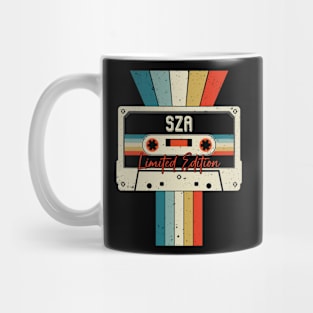 Graphic Sza Proud Name Cassette Tape Vintage Birthday Gifts Mug